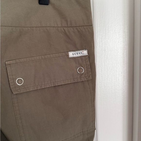 Guess Y2K Gorpcore Cargo Pants Size 31 Wide Leg Utility Streetwear - Picture 7 of 11